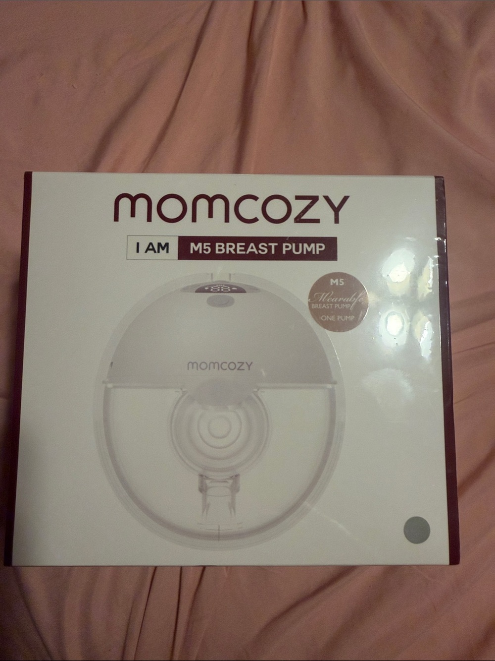 Momcozy M5 Breast Pump - White